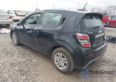 2020 Chevrolet Sonic Fwd 1Fl 5-Door из США, поврежденный, VIN 1G1JG6SB0L4125507
